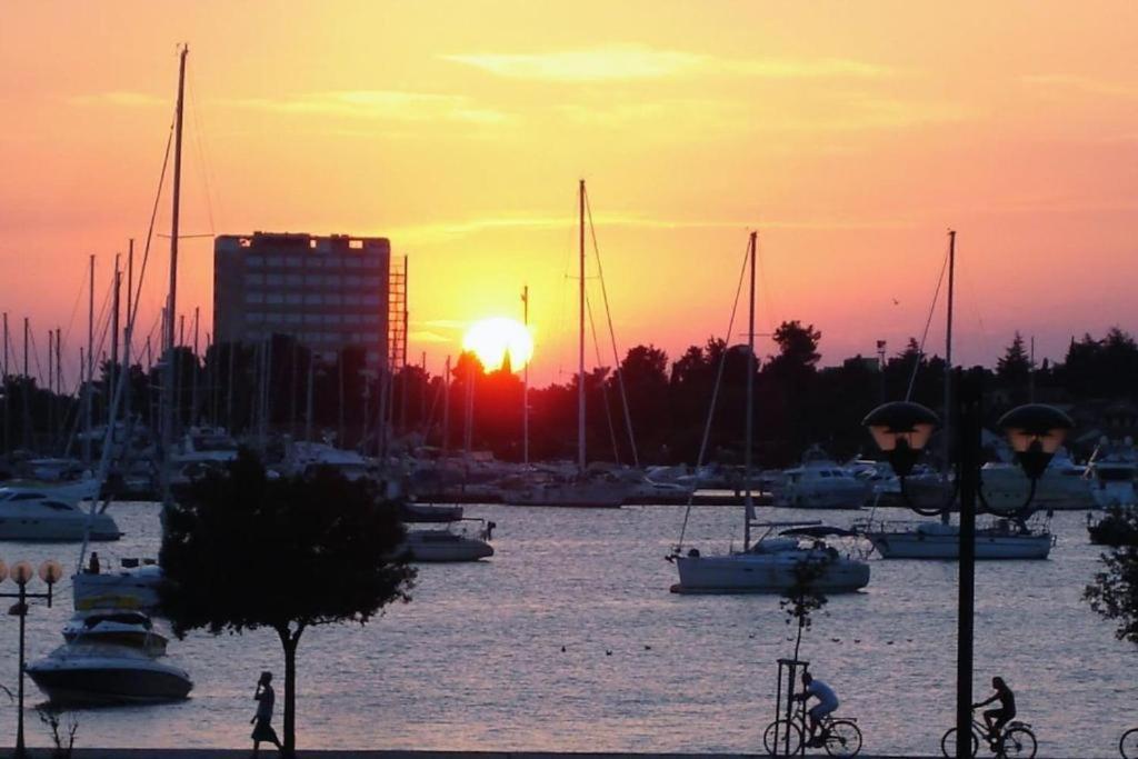 Murin Delfin Apartment Umag Bagian luar foto